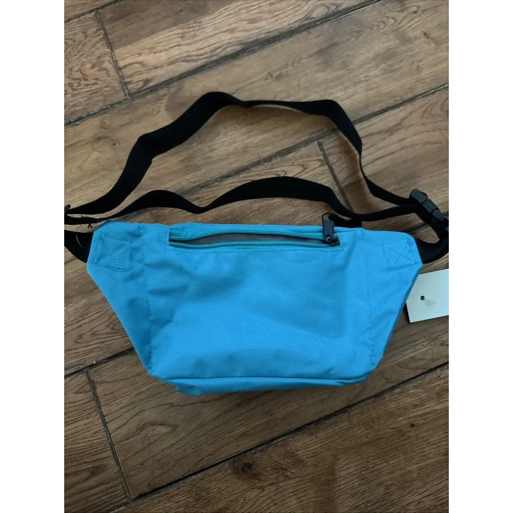 New DALIX Fanny Pack Money Pouch Unisex Aqua Blue Nautical‎ Adjustable